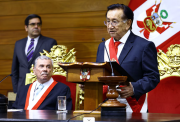 José María Balcázar, de 81 años /Es el nuevo presidente de Perú tras la censura de José Jerí