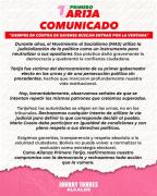 Torres se solidariza con Cossío y exige su participación en las elecciones del 22 de marzo