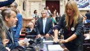 Escándalo en Diputados: la kirchnerista Carignano desconectó cables e intentó boicotear la sesión