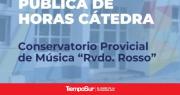 Buscan cubrir horas cátedra y vacantes en el Elenco Sinfonietta