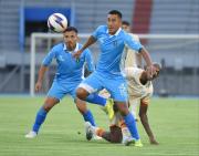 San Antonio y Aurora igualaron 1-1 con más voluntad que fútbol