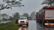 Tucumán: la tormenta provocó cortes totales en la Ruta Nacional 65 a la altura de Alpachiri