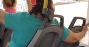 La sanjuanina que se puso a cantar a los gritos en el colectivo y se volvió viral