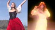 Margot Robbie recreó el baile de Kate Bush