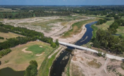 Así es el nuevo puente que evitará inundaciones en Luján