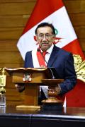 José Balcázar asumió como presidente de Perú