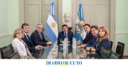 Orrego se reunió con las autoridades de Vicuña luego del anuncio de inversión de la empresa por 18.000 millones de dólares