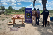 Abigeato en Suncho Pozo: recuperan carne vacuna y detienen a un sospechoso