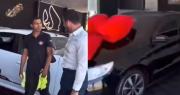 Video: Empresario sorprende y regala un auto a empleado que trabaja con él desde los 16 años