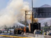 Impactante explosión de un camión con gas en Chile: hay cuatro muertos y al menos 20 heridos