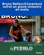 Bruno Bellacci grave tras siniestro en moto en Salto