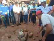 Inician el enlosetado a 73 cuadras en Ascensión de Guarayos