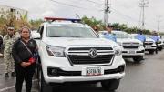 Diosdado Cabello entregó vehículos, motos y teléfonos a 131 Cuadrantes de Paz en Los Valles de Tuy