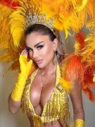 Ninel Conde fue electrocutada en los Carnavales de México