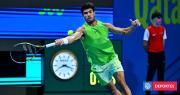 Carlos Alcaraz sigue imbatible: eliminó a Rublev y se metió en la final del ATP de Doha