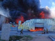 Se incendió un depósito de logística del predio que utiliza una famosa empresa en Benavídez
