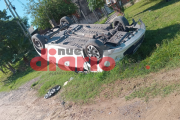 Violento vuelco en la Ruta 9: una conductora resultó con heridas leves en cercanías de Las Tinajas