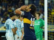 La Bombonera sentenció a Edinson Cavani: fue titular tras cinco meses, tuvo un partido discreto y se fue silbado