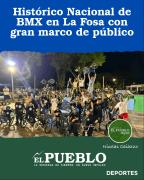 Histórico Nacional de BMX en La Fosa con gran marco de público ‣ Nicolas Caiazzo