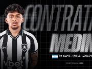 Cristian Medina también se fue de Estudiantes y seguirá su carrera en Brasil: Botafogo lo presentó en las redes