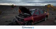 Tragedia en la Ruta 40: una mujer murió tras un impactante vuelco