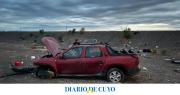 Murió una mujer tras el vuelco de una camioneta en la Ruta 40 durante la madrugada