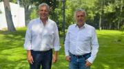 Rolando Figueroa recibió al gobernador de Mendoza, Alfredo Cornejo, en Neuquén