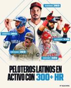 Dos venezolanos resaltan en este poderoso top 5 de peloteros latinos