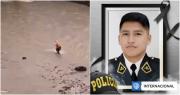 Hallan el cuerpo sin vida del policía que intentó salvar a un perro atrapado en un río en Perú