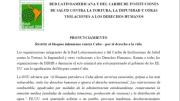 Red de DDHH exige el fin del bloqueo criminal de EEUU a Cuba que busca provocar hambruna y colapso sanitario