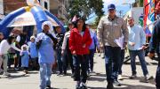 Delcy Rodríguez supervisó Feria del Campo Soberano en Altagracia y destacó fortalecimiento del modelo económico