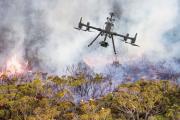 Recuerdan prohibición de usos de drones en medio de incendios forestales