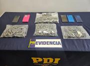 PDI Detiene En Iquique A Tres Imputados Que Transportaban Más De 4 Kilos De Cocaína Base En Ovoides