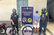 Intentó huir pero la Policía lo alcanzó y devolvió la bicicleta