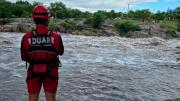 Córdoba: activan el protocolo preventivo por la gran crecida del río de Mina Clavero