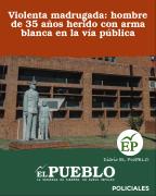 Violenta madrugada: hombre de 35 años herido con arma blanca en la vía pública ‣ El Pueblo Digital Uruguay