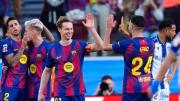 Barcelona tomó el liderato de La Liga de España tras vencer a Levante