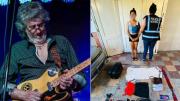 Asalto a “Alambre” González: una mujer fue detenida y recuperaron pertenencias del guitarrista