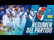 Por la Liga Profesional, River vs. Vélez (0-1): video, resumen y gol