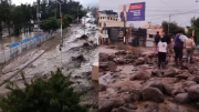 ALARMA EN AREQUIPA: Lluvias provocan desborde de torrenteras e inundaciones (VIDEOS)