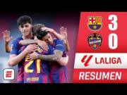 LaLiga: Revive los tres goles que dieron el triunfo a Barcelona ante Levante