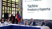 Ministra de Comercio Exterior se reunió con exportadores tachirenses