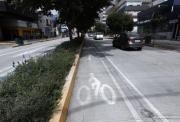 Ciclovía en Quito: preocupación por retiro de bolardos en la av. Colón