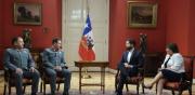 Presidente Boric se reúne con Pedro Varela, próximo comandante en jefe del Ejército