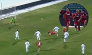 VIDEO. El impresionante gol de Piedrahita, ex Gimnasia, digno de Puskas en Bulgaria