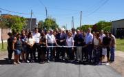 Alak inauguró una nueva obra vial en Lisandro Olmos en el marco del Plan 1000 cuadras
