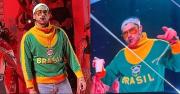 Bad Bunny rindió tributo a Pelé en su concierto