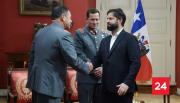 Presidente Boric se reúne con futuro comandante en jefe del Ejército previo al cambio de mando