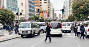 Tras reunión con el Gobierno, choferes de La Paz levantan protesta y anuncian que el sistema de resarcimiento por la gasolina se lanza hasta el viernes