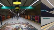 La estación Plaza Italia de la Línea D del subte reabre este martes